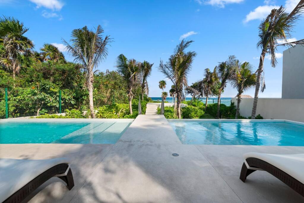 3 Bedroom Luxury Condo Next To Beach & Pools, Ac And Internet อากุมัล ภายนอก รูปภาพ